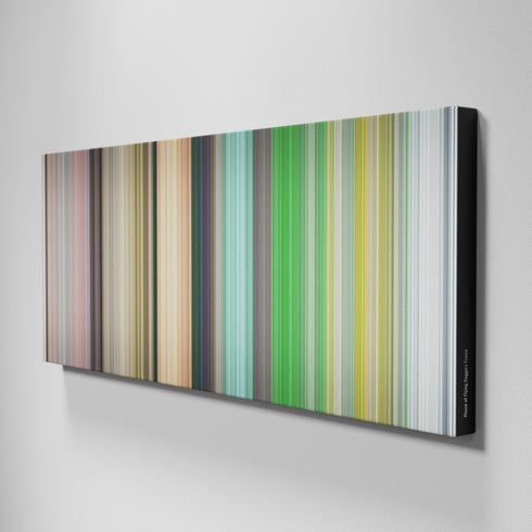 Side view of Buff's of House of Flying Daggers Frome on the wall