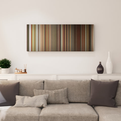 Lucky Number Slevin canvas print in living room - film wall decor