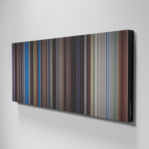 Side view of Buff's of The Last Samurai Frome on the wall