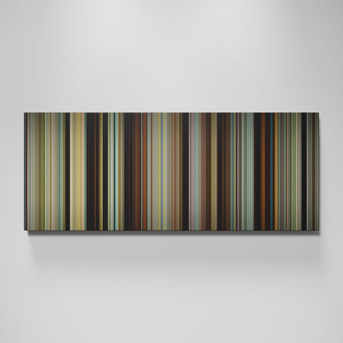 Lady Bird movie canvas wall art - color palette print