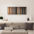 Divergent canvas print in living room - film wall decor
