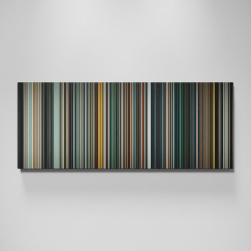 Batman v Superman: Dawn of Justice movie canvas wall art - color palette print