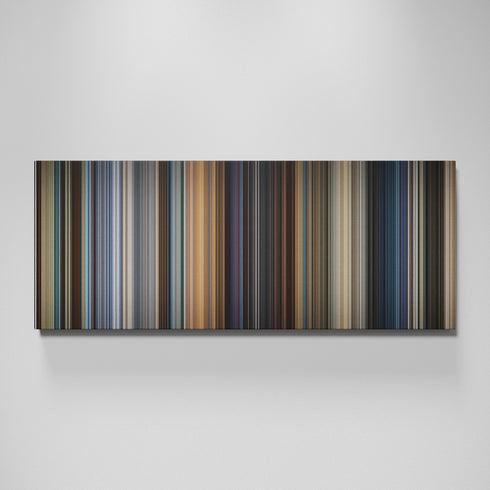 Now You See Me movie canvas wall art - color palette print