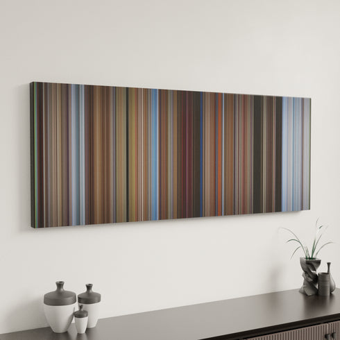 Better Off Dead... canvas art in modern interior - movie color palette