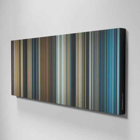 Side view of Buff's of The Amityville Horror Frome on the wall