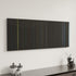 Dark City canvas art in modern interior - movie color palette