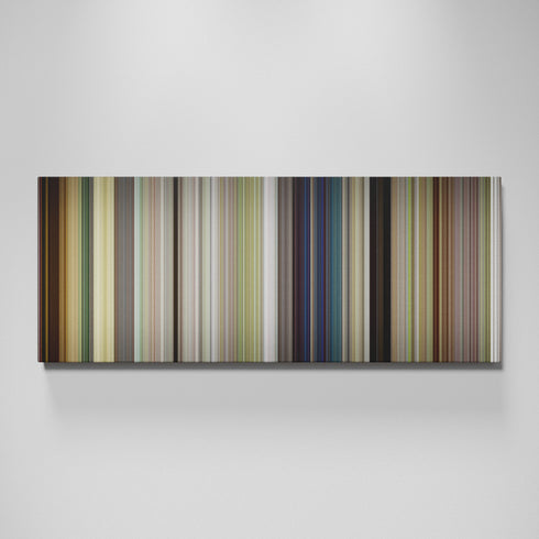 The Internship movie canvas wall art - color palette print