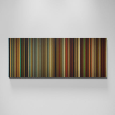 Penelope movie canvas wall art - color palette print