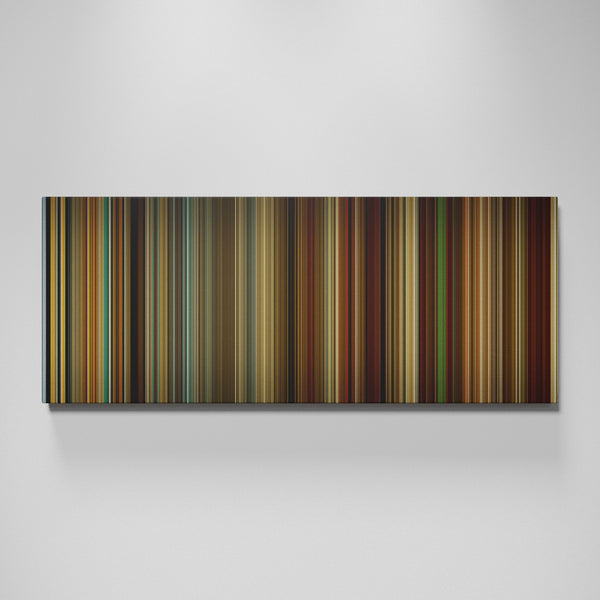 Penelope movie canvas wall art - color palette print