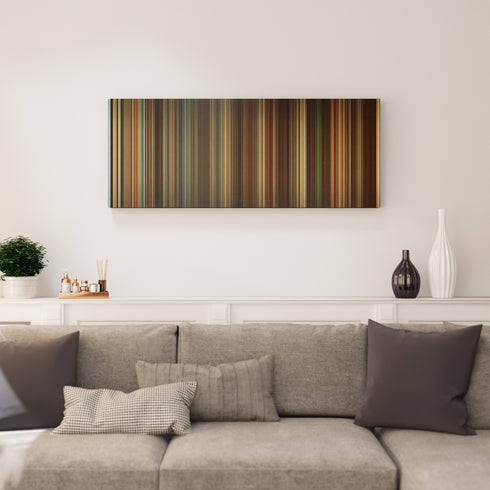 Penelope canvas print in living room - film wall decor