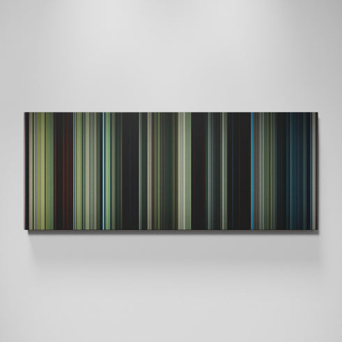 The Maze Runner movie canvas wall art - color palette print