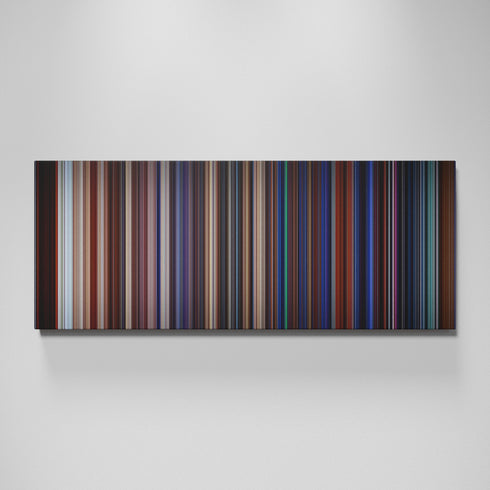 Gremlins movie canvas wall art - color palette print