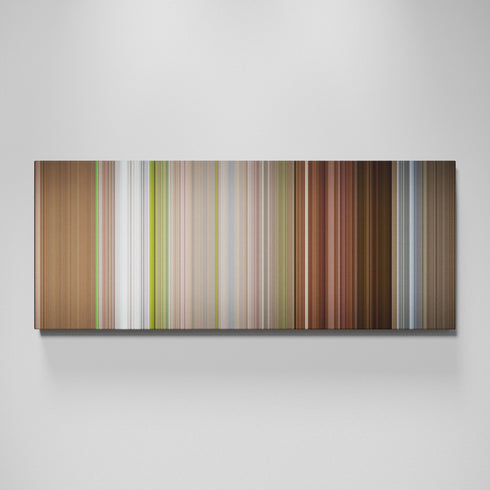 The Good Place: Pilot movie canvas wall art - color palette print