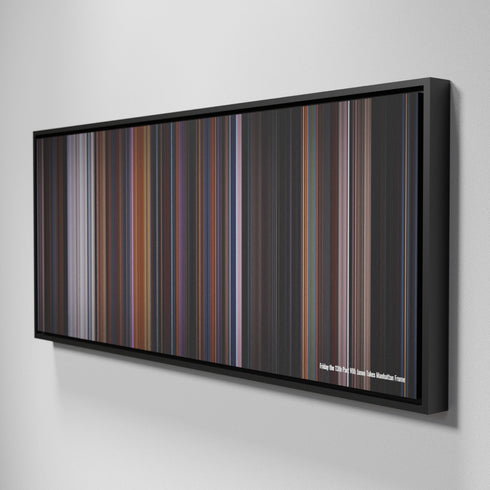 Friday the 13th Part VIII: Jason Takes Manhattan movie canvas art - framed wall print