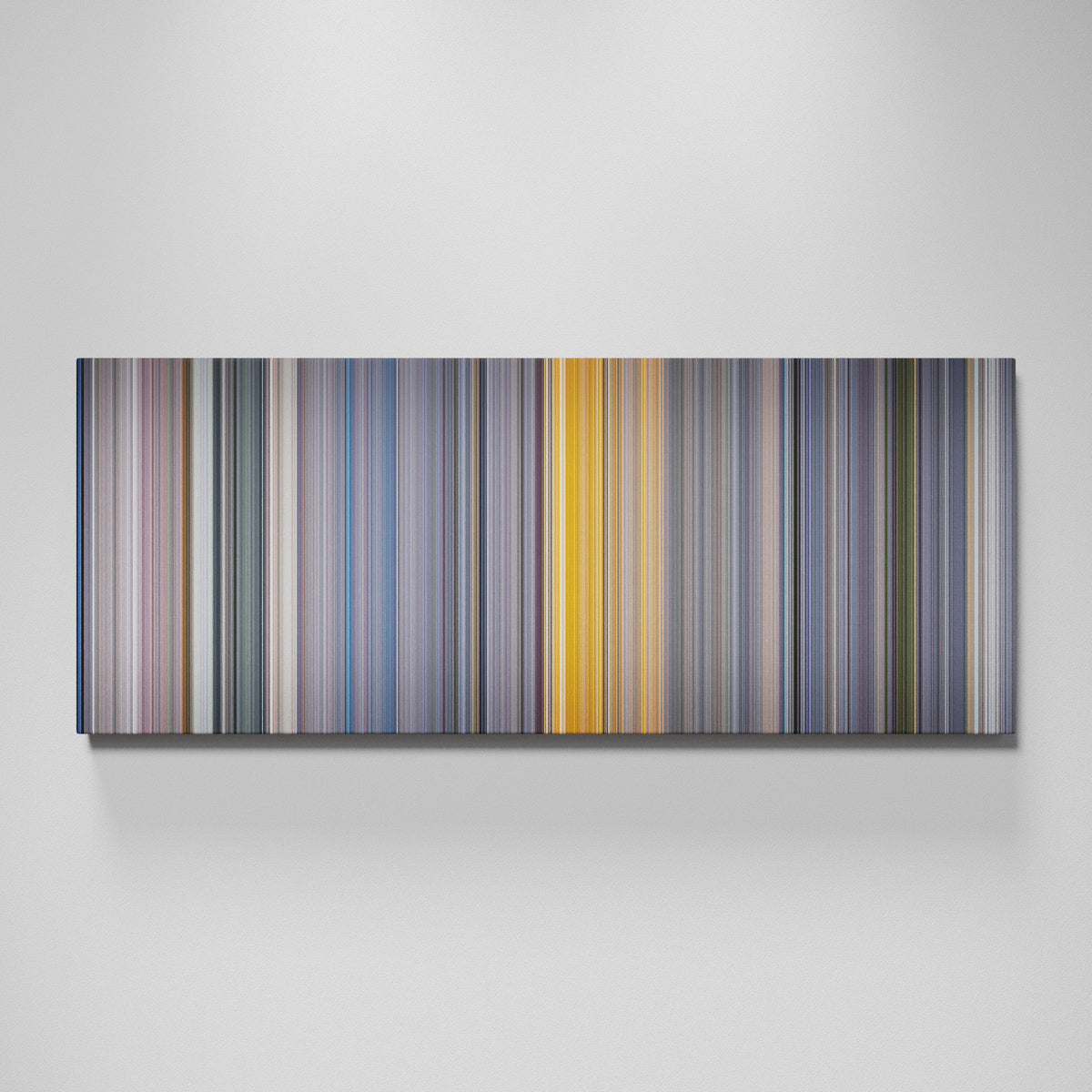 Galaxy Quest movie canvas wall art - color palette print
