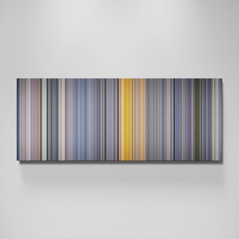 Galaxy Quest movie canvas wall art - color palette print