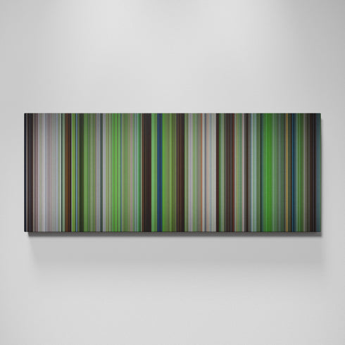 Gorillas in the Mist movie canvas wall art - color palette print