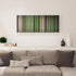 Gorillas in the Mist canvas print in living room - film wall decor