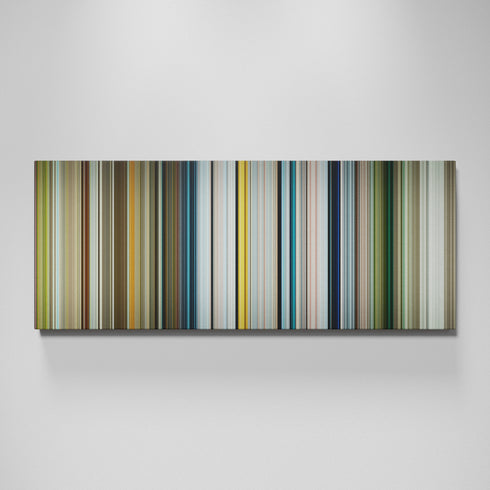 Life of Pi movie canvas wall art - color palette print