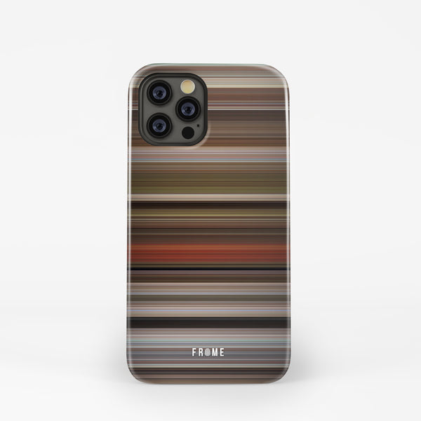 Front view of blazing saddles Frome Snap phone case