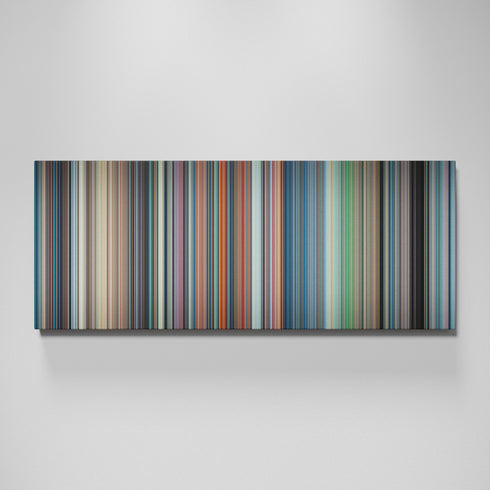 Castle in the Sky movie canvas wall art - color palette print