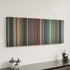 Castle in the Sky canvas art in modern interior - movie color palette