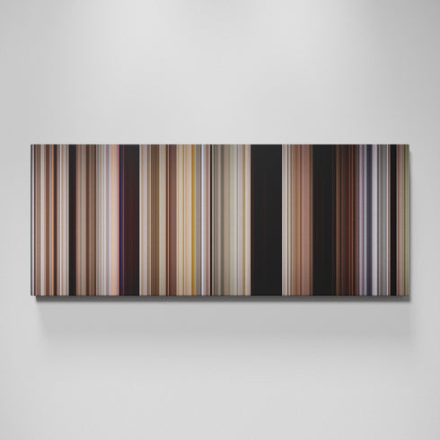 Easy Rider movie canvas wall art - color palette print