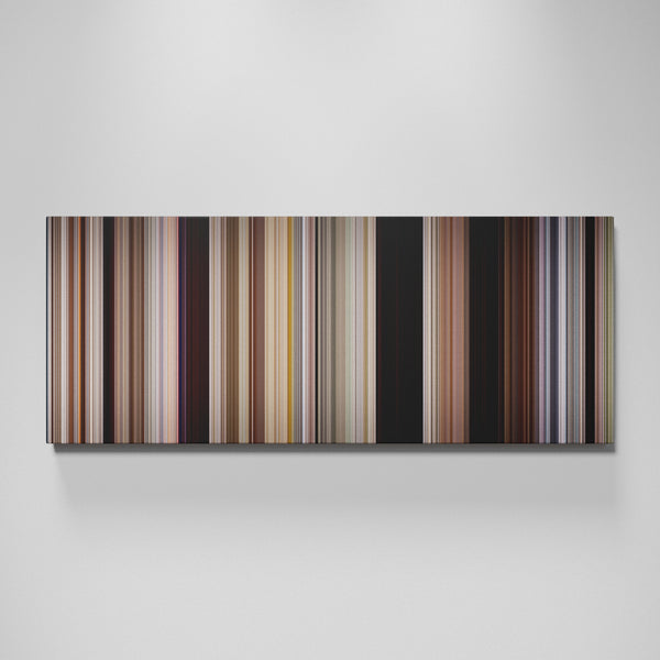 Easy Rider movie canvas wall art - color palette print