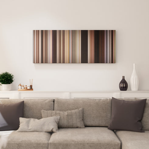 Easy Rider canvas print in living room - film wall decor