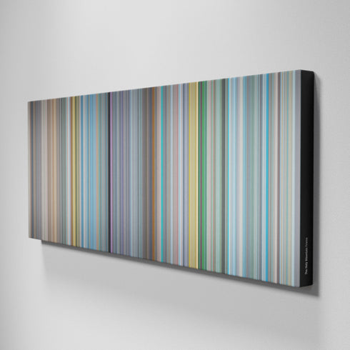 Side view of Buff's of The Holy Mountain Frome on the wall