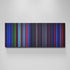 Batman & Robin movie canvas wall art - color palette print