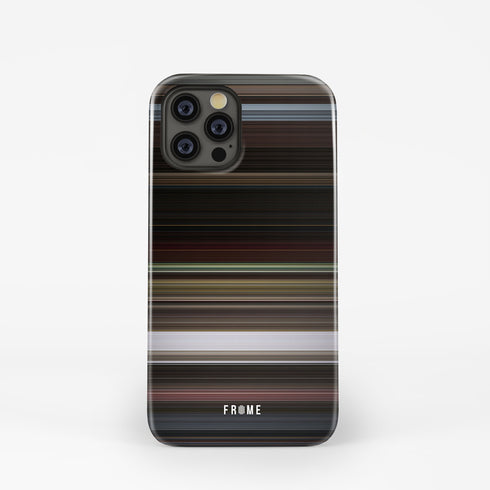 Front view of good omens - hard times Frome Snap phone case