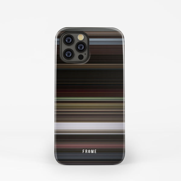 Front view of good omens - hard times Frome Snap phone case