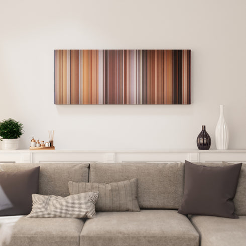 Flirting with Disaster canvas print in living room - film wall decor