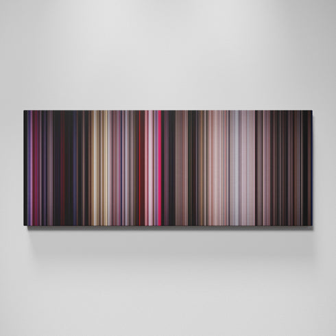 A Star Is Born movie canvas wall art - color palette print
