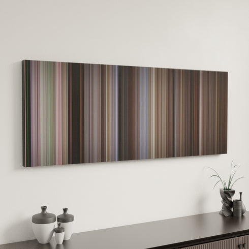 The West Wing: 20 Hours in America: Part I canvas art in modern interior - movie color palette