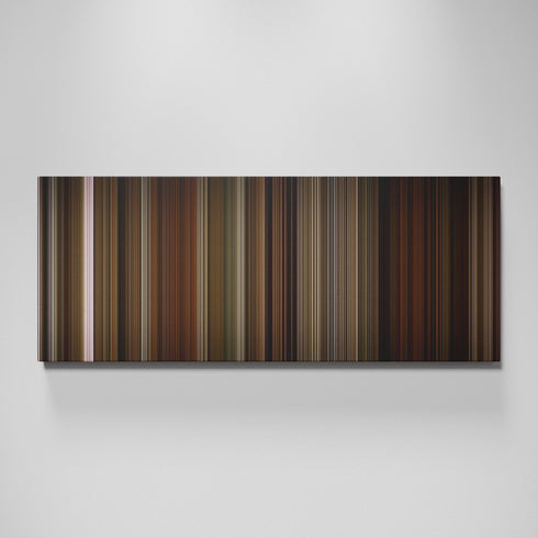 The West Wing: The Supremes movie canvas wall art - color palette print