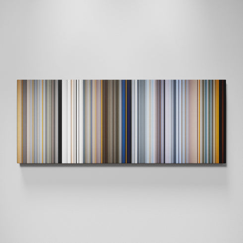 Daft Punk's Electroma movie canvas wall art - color palette print