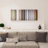 Daft Punk's Electroma canvas print in living room - film wall decor