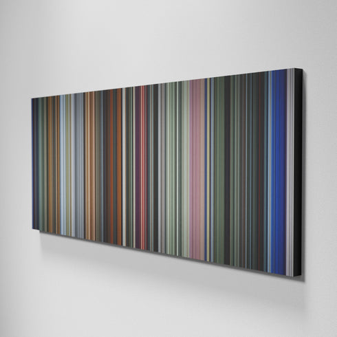 Side view of Basic of Tokyo Godfathers Frome on the wall