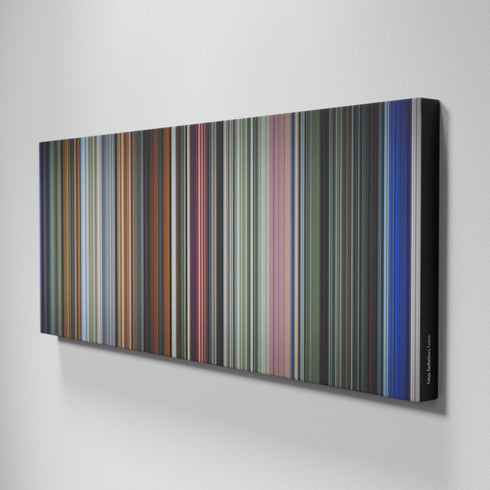 Side view of Buff's of Tokyo Godfathers Frome on the wall