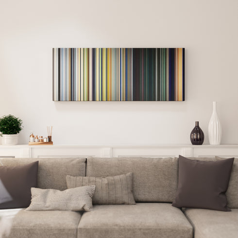 The Little Prince canvas print in living room - film wall decor
