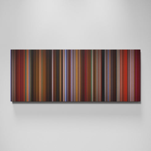 Saving Face movie canvas wall art - color palette print