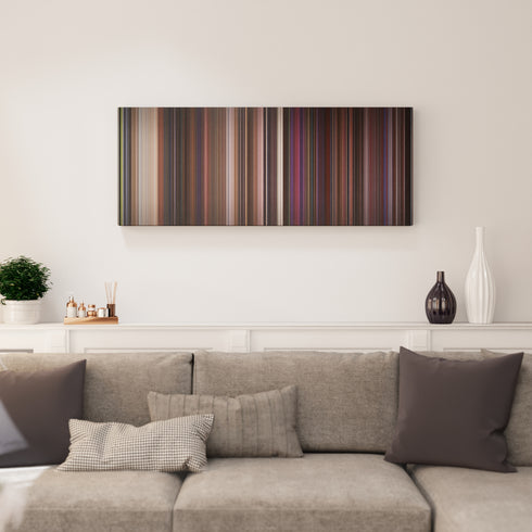 Super Mario Bros canvas print in living room - film wall decor