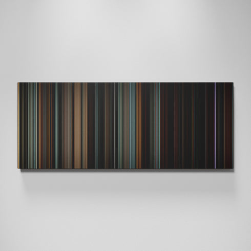 Suspiria movie canvas wall art - color palette print