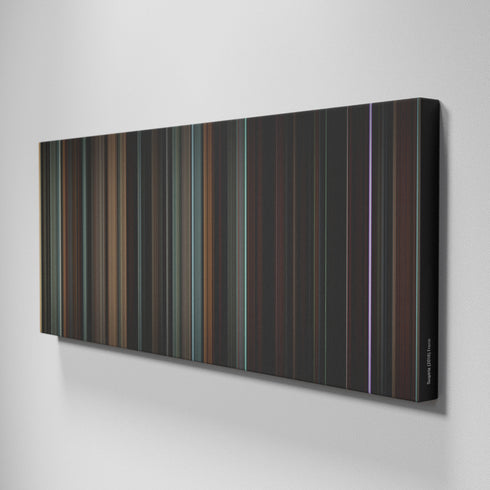 Side view of Buff's of Suspiria Frome (2018) on the wall