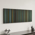 The Girl with the Dragon Tattoo canvas art in modern interior - movie color palette