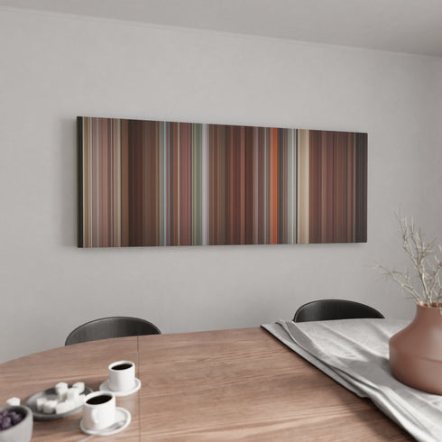 Kitchen with Meet Joe Black Frome on the wall