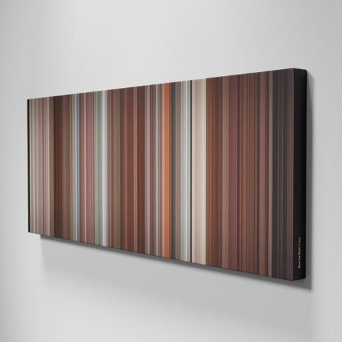 Side view of Buff's of Meet Joe Black Frome on the wall