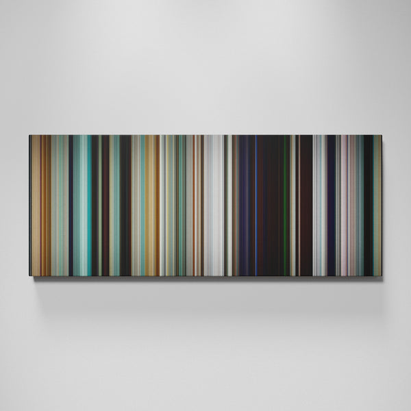 Sorry to Bother You movie canvas wall art - color palette print
